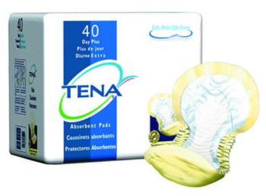 TENA Plus Absorbency Day Pad, 40 Pack